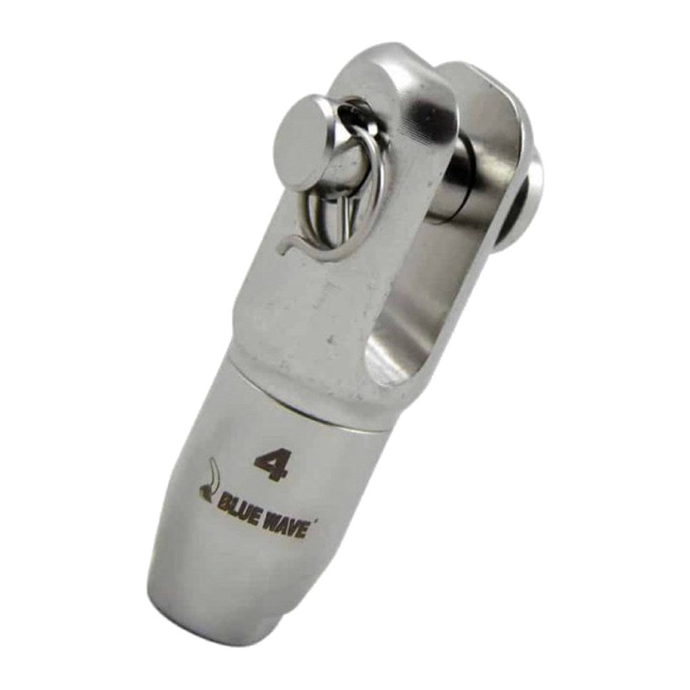 Fork terminal for textile rig Ø 4 mm - foto originale Osculati Srl