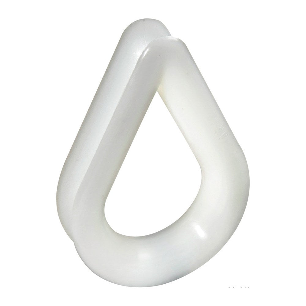 White nylon thimble Ø 5 mm (pack of 20) - foto originale Osculati Srl