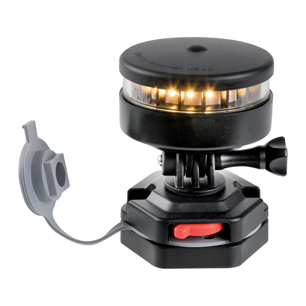 Portable 360° white navigation light with bayonet fitting - foto originale Osculati Srl
