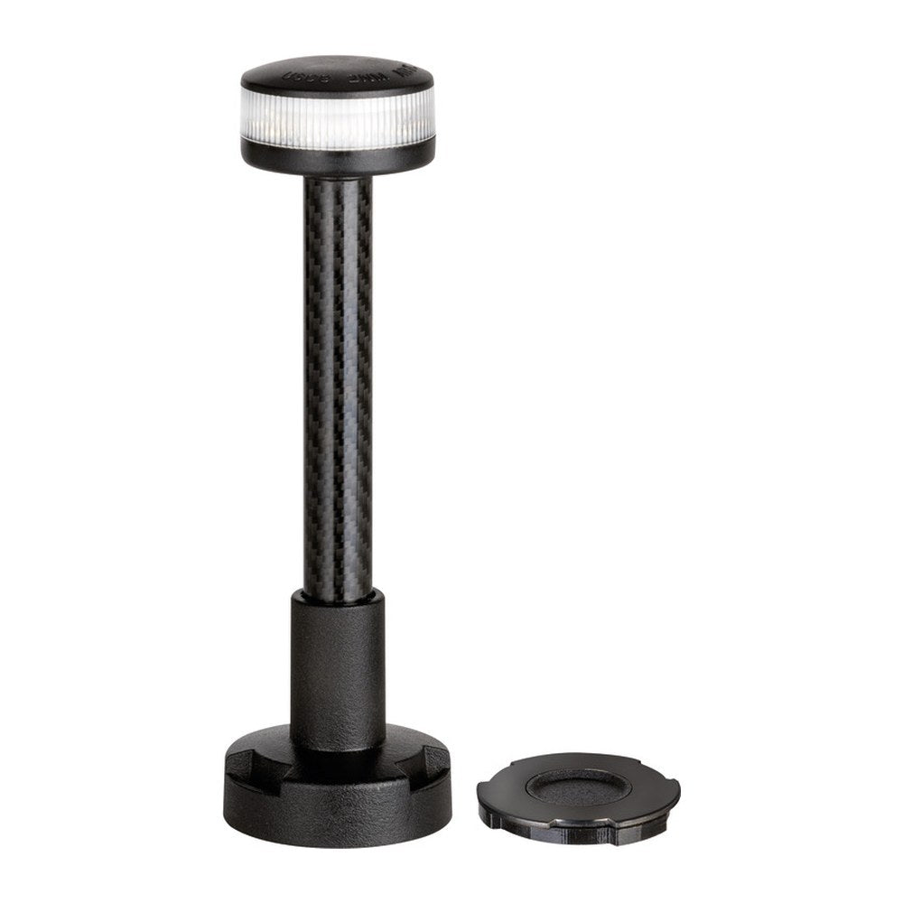 360° wireless white light rod, plastic base 60 cm - foto originale Osculati Srl