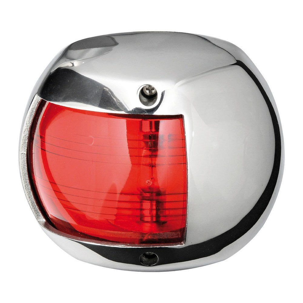 Compact 12 AISI 316/112.5° red navigation light - foto originale Osculati Srl