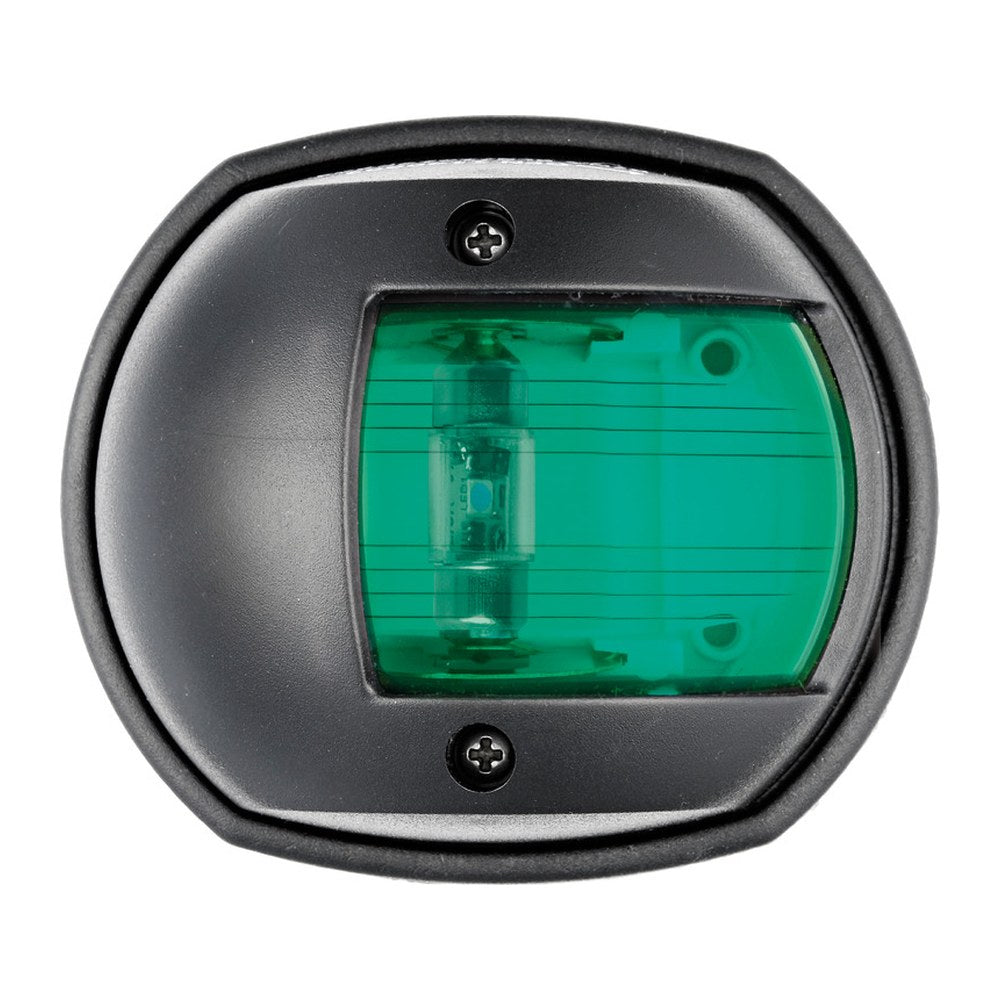 Compact black/112.5° right led navigation light - foto originale Osculati Srl