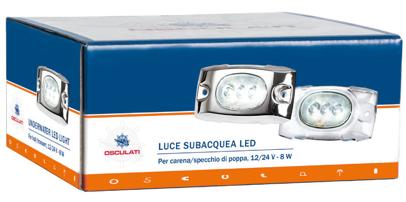 Underwater LED light 12/24V white - foto originale Osculati Srl
