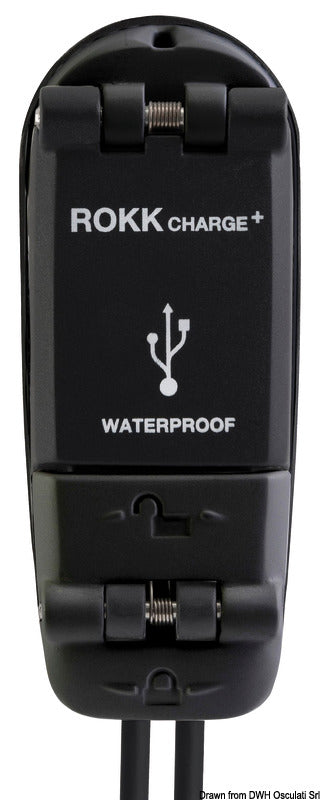 Scanstrut Dual USB-A socket watertight IPx6 - foto originale Osculati Srl