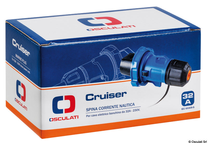 Socket 32 A 250 V - foto originale Osculati Srl