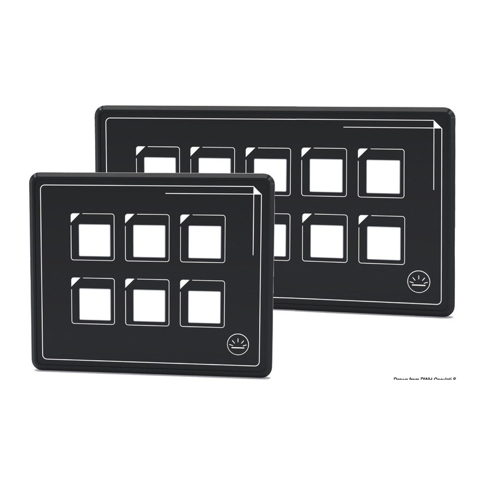 Touch-control electric panel 10 switches - foto originale Osculati Srl