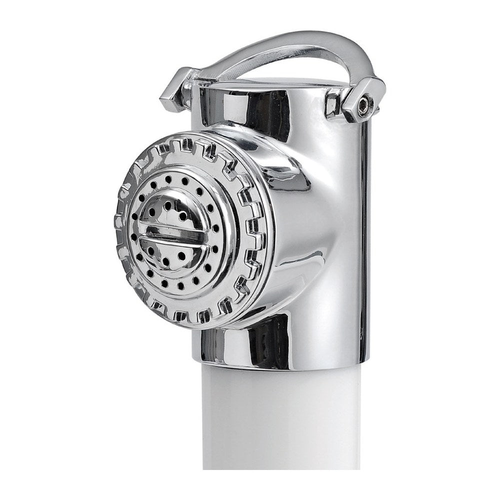 New Edge shower chromed PVC hose 2.5 m BULK package 10 pcs (pack of 10) - foto originale Osculati Srl