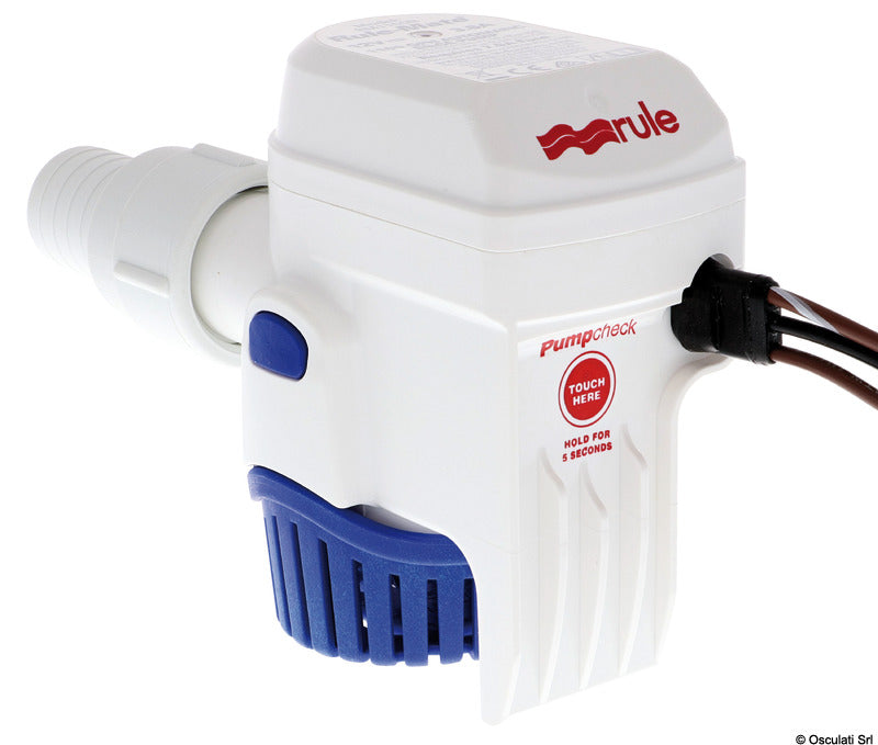 Rule Mate automatic bilge pump 35 l/min 12 V - foto originale Osculati Srl