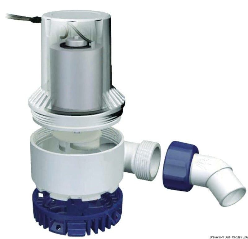 Attwood Heavy Duty bilge pump 24 V 3.5 A - foto originale Osculati Srl
