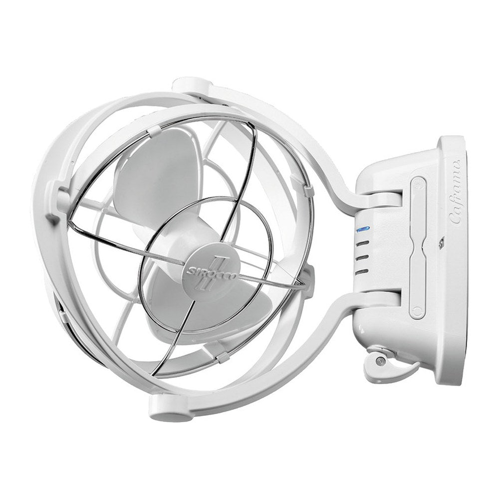 CAFRAMO Sirocco fan black 12/24 V - foto originale Osculati Srl