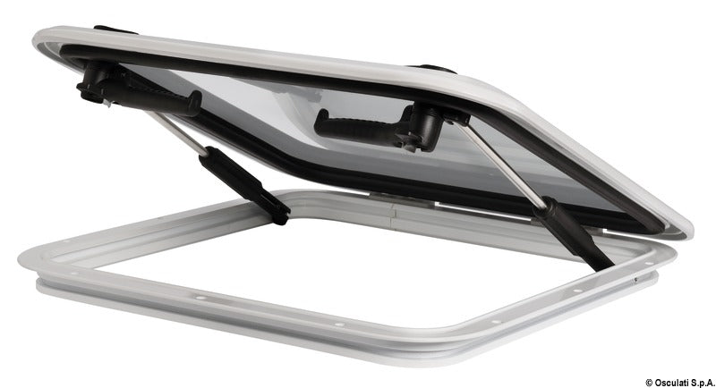 BOMAR Contour low profile hatch 248 x 248 mm - foto originale Osculati Srl