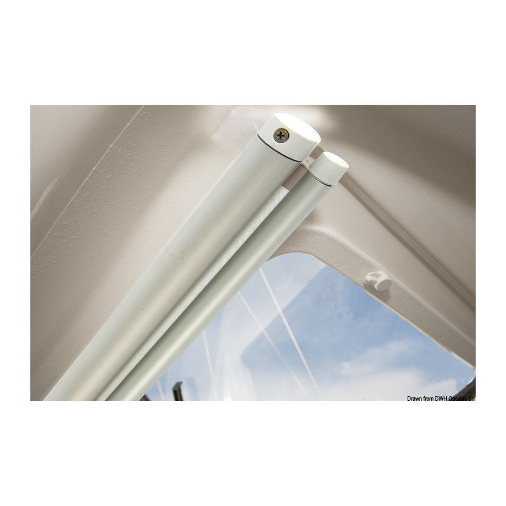 Oceanair roller blind 660 x 320 mm White roller hardware - foto originale Osculati Srl