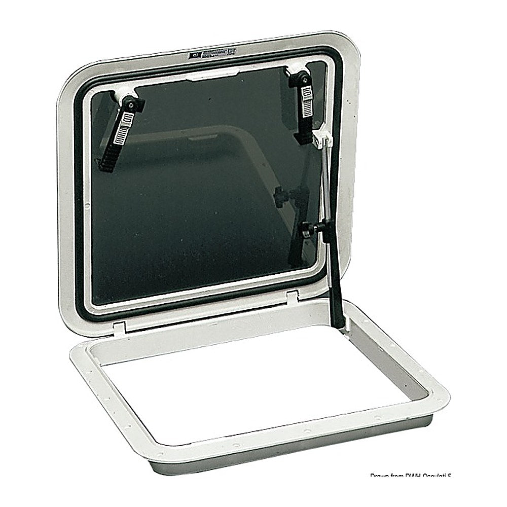 BOMAR Flushdeck black hatch 394 x 521 mm - foto originale Osculati Srl