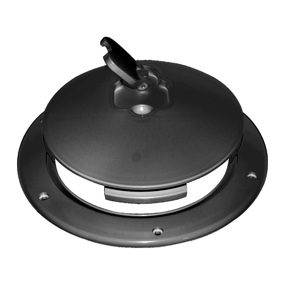 Inspection hatch w/cover black 265 x 215 mm - foto originale Osculati Srl