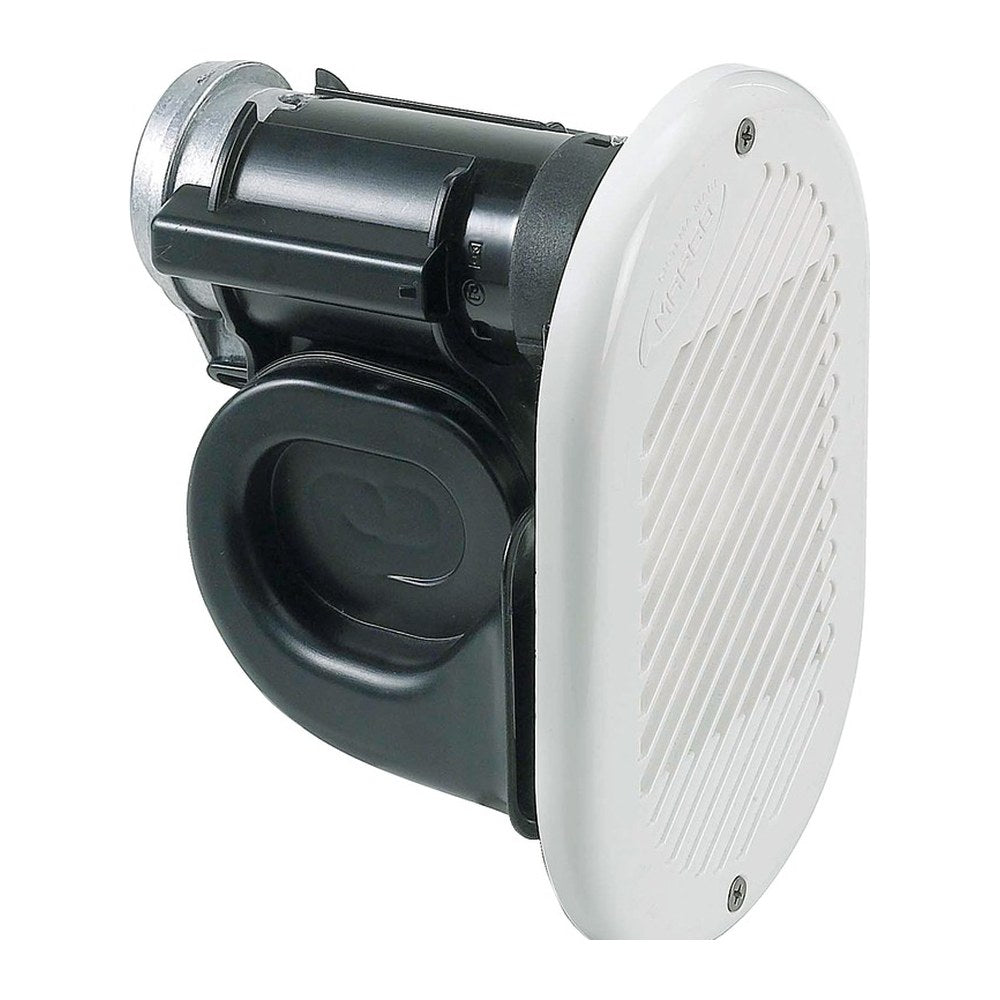 Marco HURRICANE electropneumatic white horn 12 V - foto originale Osculati Srl