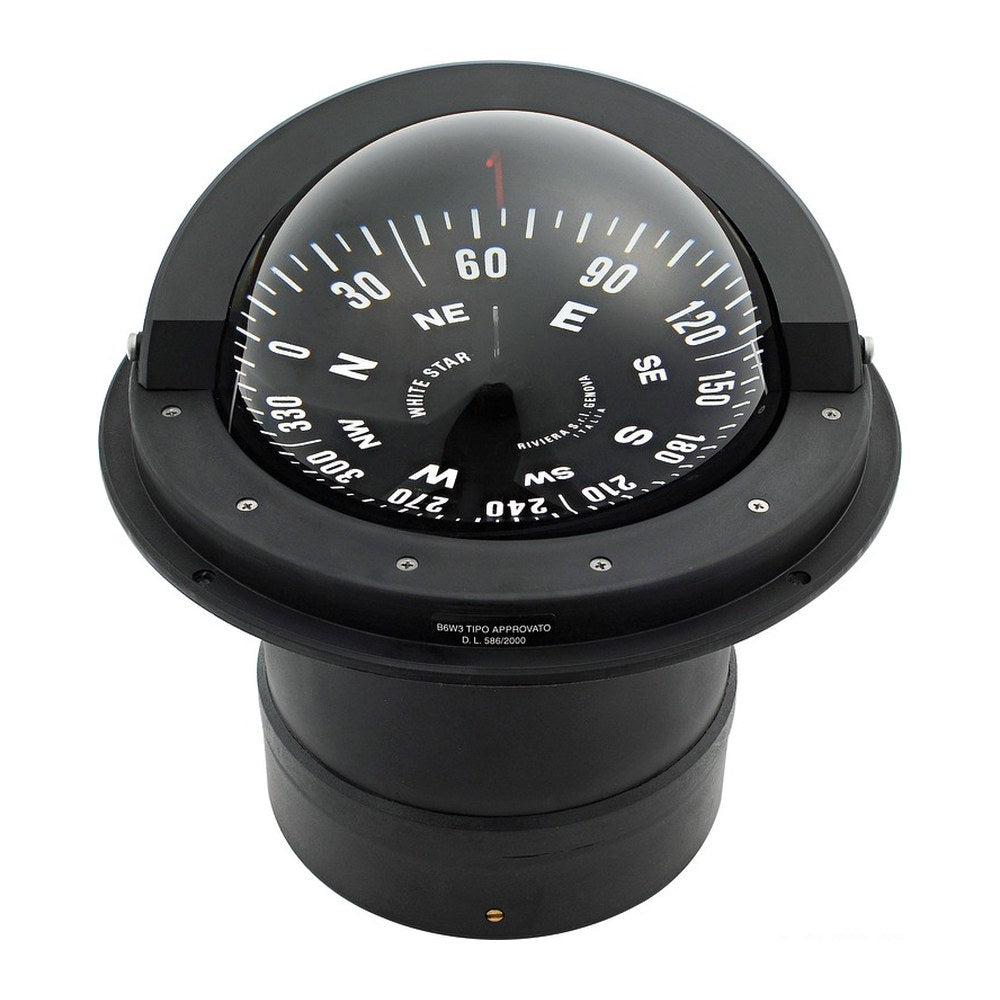 RIVIERA 6" recess fit compass for sail boats B6/W3 - foto originale Osculati Srl
