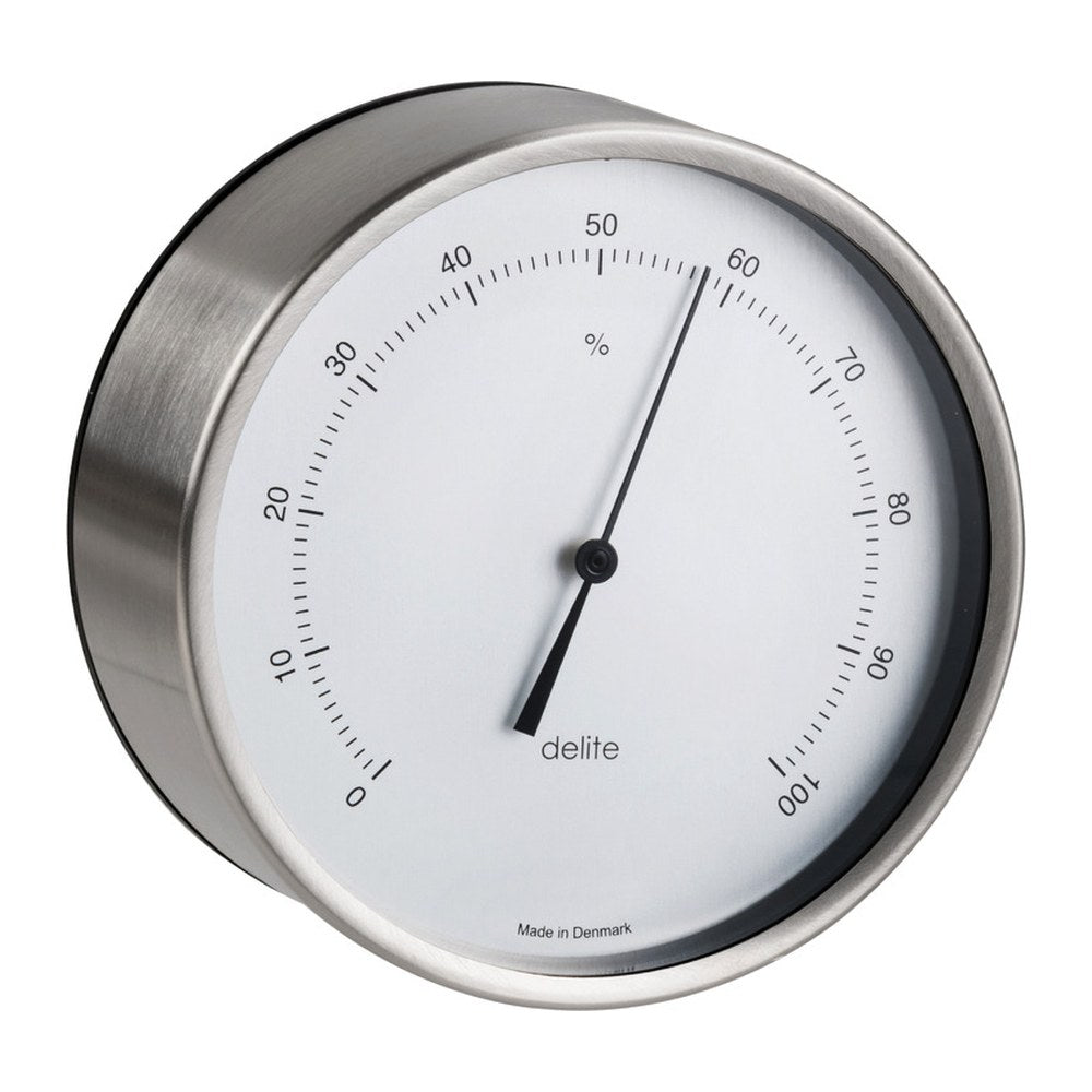 Vion Clausen satin SS hygrometer, wall mounting - foto originale Osculati Srl