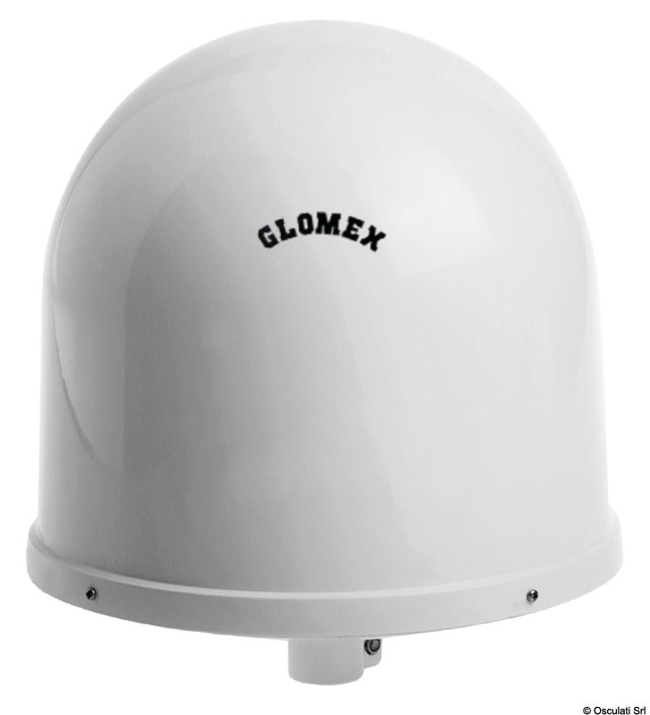 GLOMEX Nashira AGC/DAB AM-FM TV antenna black - foto originale Osculati Srl