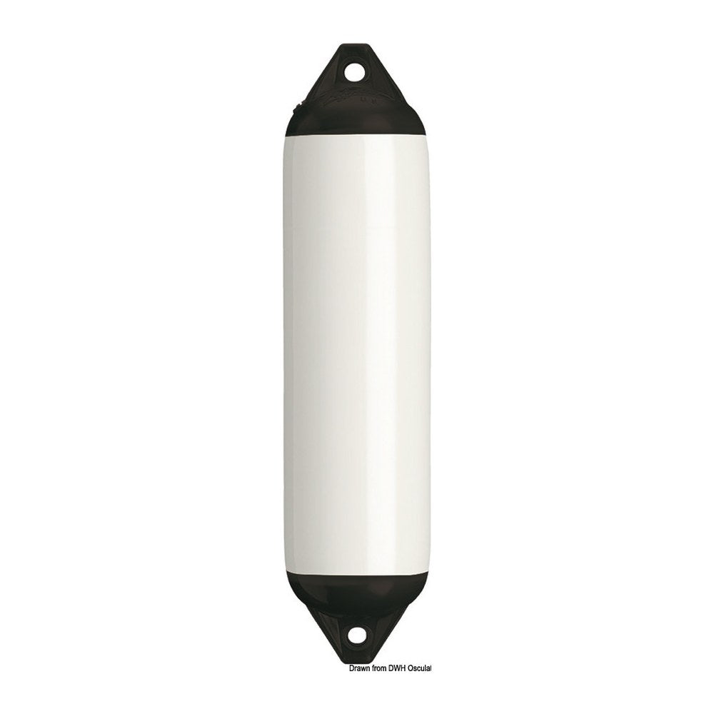 Polyform F5 fender black head - foto originale Osculati Srl