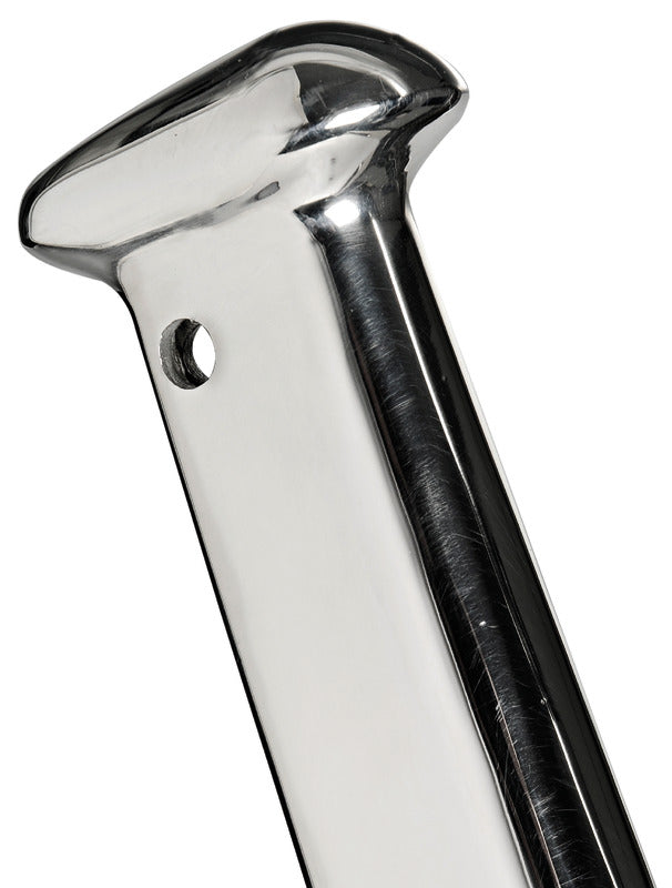 Mirror polished AISI316 flagstaff wing-shape900mm - foto originale Osculati Srl