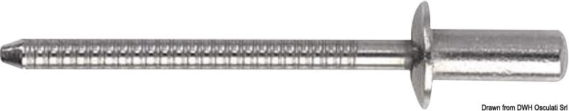 SS stud standard head 4x14 mm 100-pcs display bag - foto originale Osculati Srl