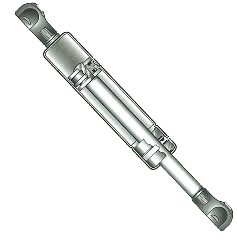 Gas spring w/ball head AISI 316 380 mm 18 kg - foto originale Osculati Srl