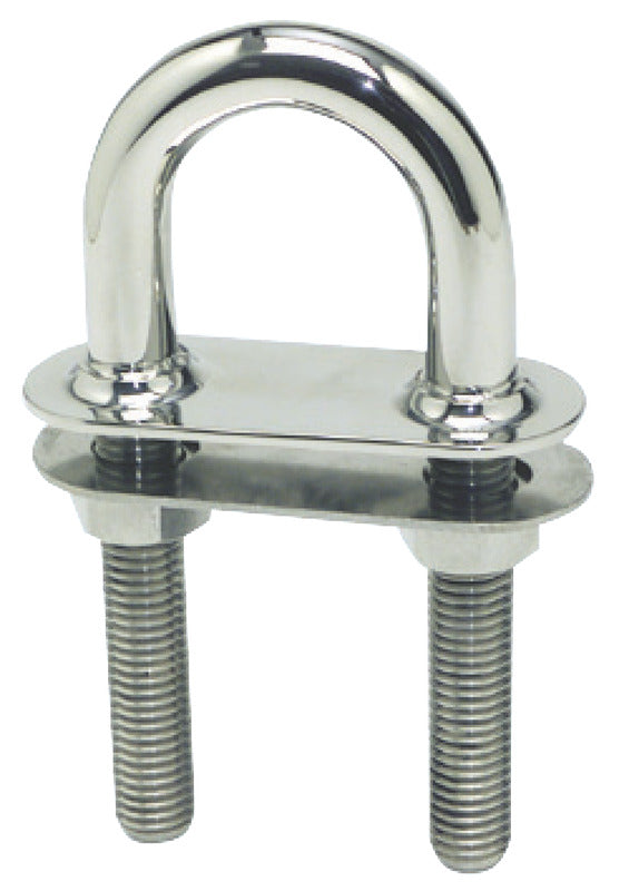 U-bolt conic fittings mirrorpolished SS 160x15.8mm - foto originale Osculati Srl