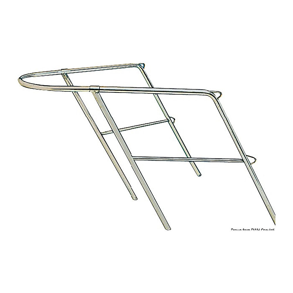 SS bow pulpit 78x110x60 cm - foto originale Osculati Srl
