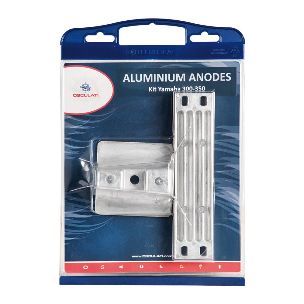 Osculati by Tecnoseal Anode kit for Yamaha 300/350/425 HP aluminium - foto originale Osculati Srl