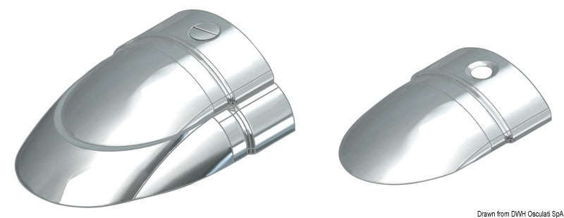 Tessilmare SPHAERA 25 fender profile SS end cap for slim base - foto originale Osculati Srl
