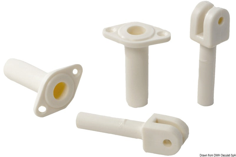 2-arch bimini top white 130/140 cm - foto originale Osculati Srl