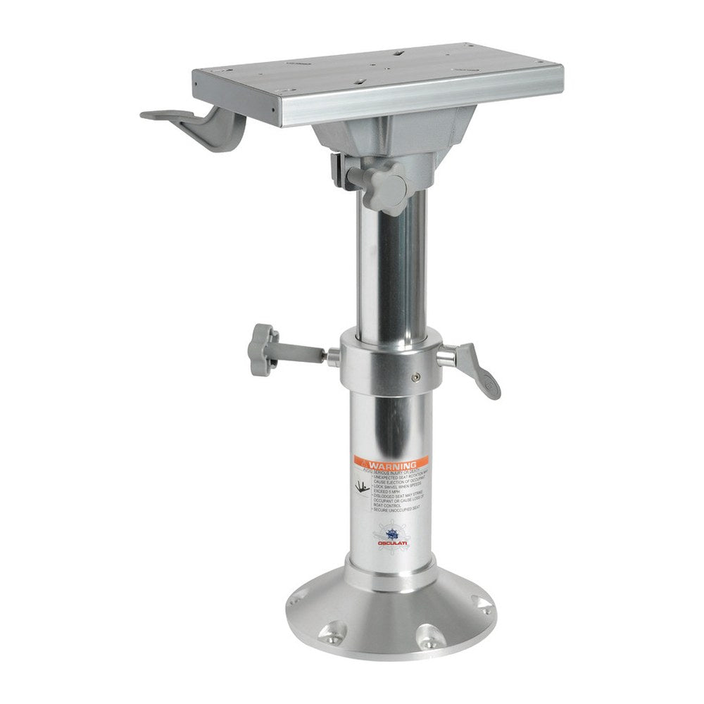 Base and column + seat support height 340/470 - foto originale Osculati Srl