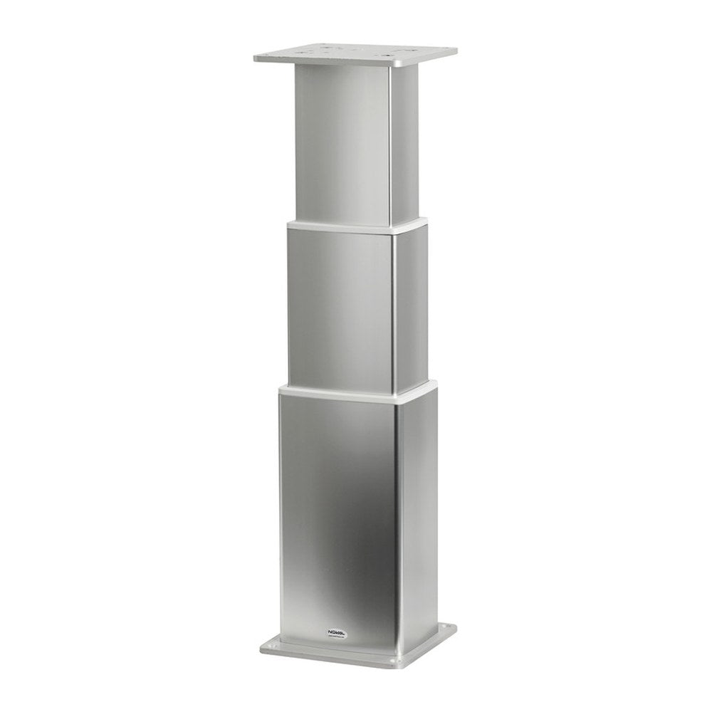 Noval Square aluminum pedestal 3-heights 24V - foto originale Osculati Srl