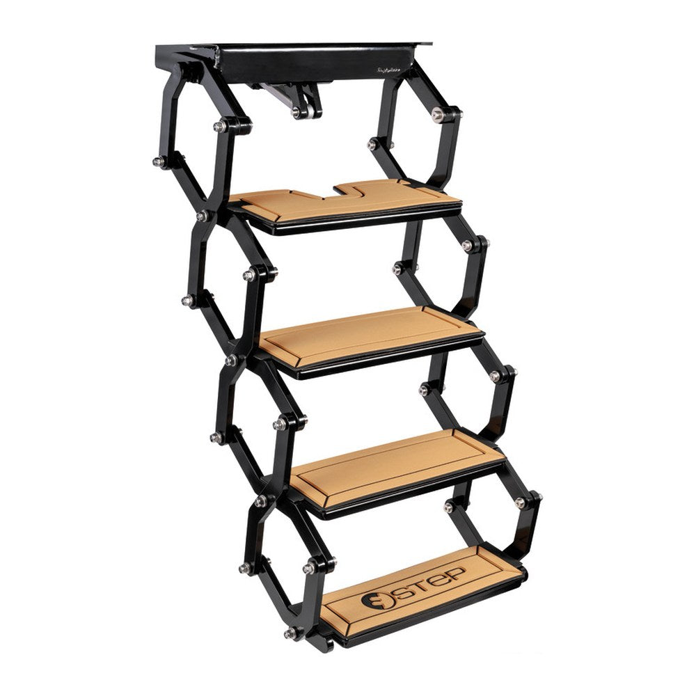 Douglas marine E-STEP 12V 4 steps large electric ladder - foto originale Osculati Srl