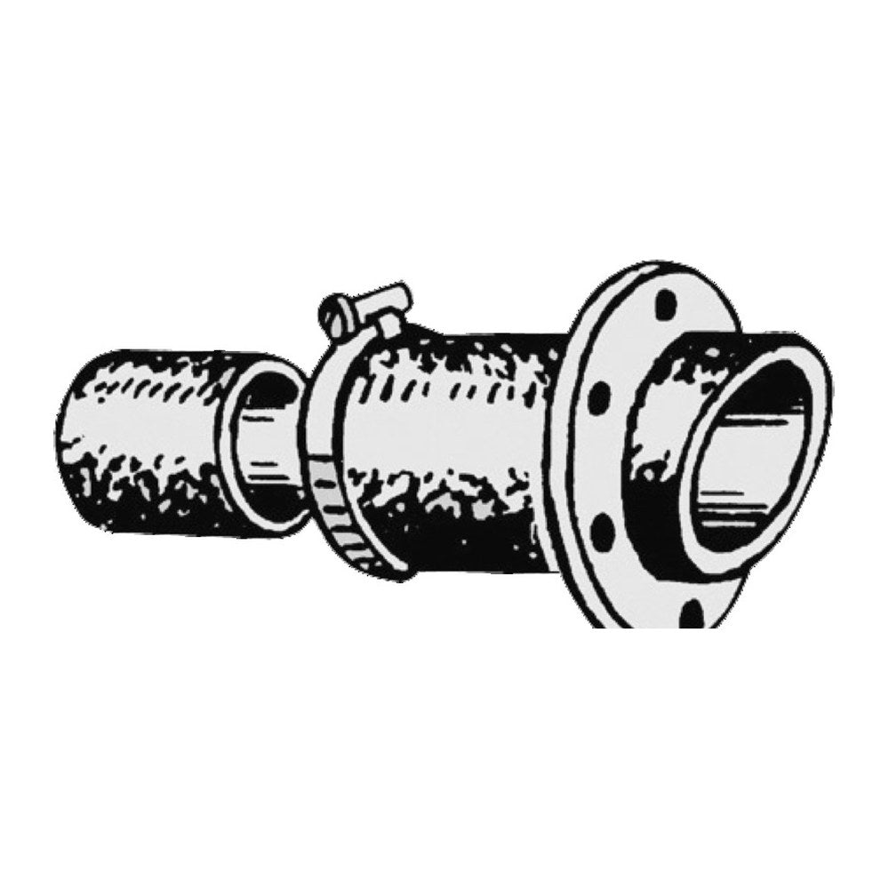 Exhaust pipe 75/90 mm - foto originale Osculati Srl
