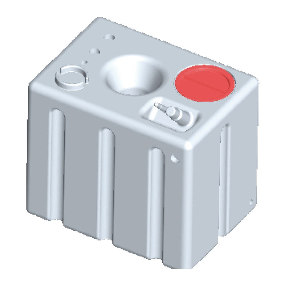 Horizontal rigid modular tank drinkable water 172l - foto originale Osculati Srl