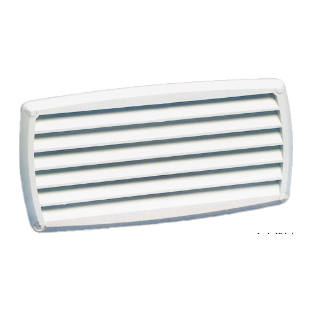 ABS louvred vent black 201x101 mm (pack of 10) - foto originale Osculati Srl