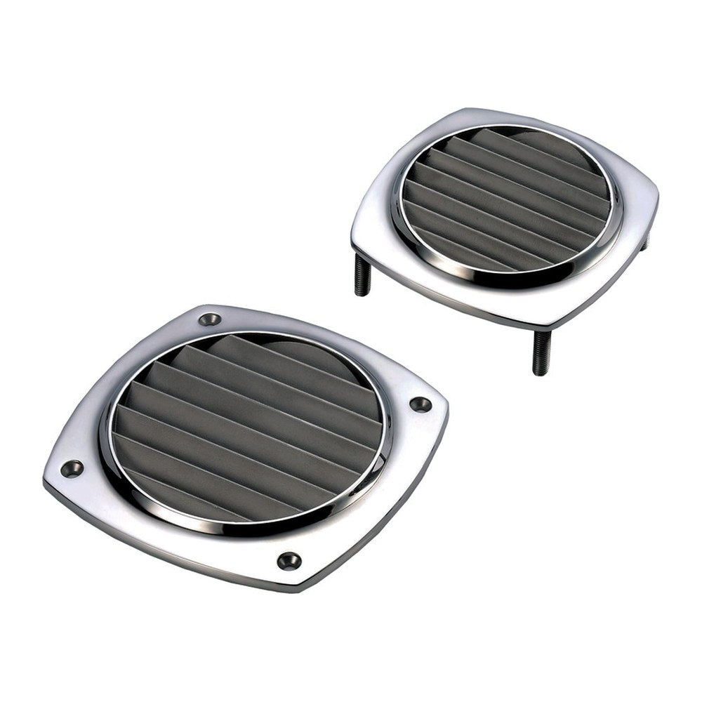 Air vent AISI316 97x97 mm w/studs - foto originale Osculati Srl
