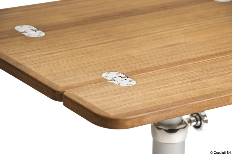 ARC Tavolo teak pieghevole senza bordo 90x60 - foto originale Osculati Srl