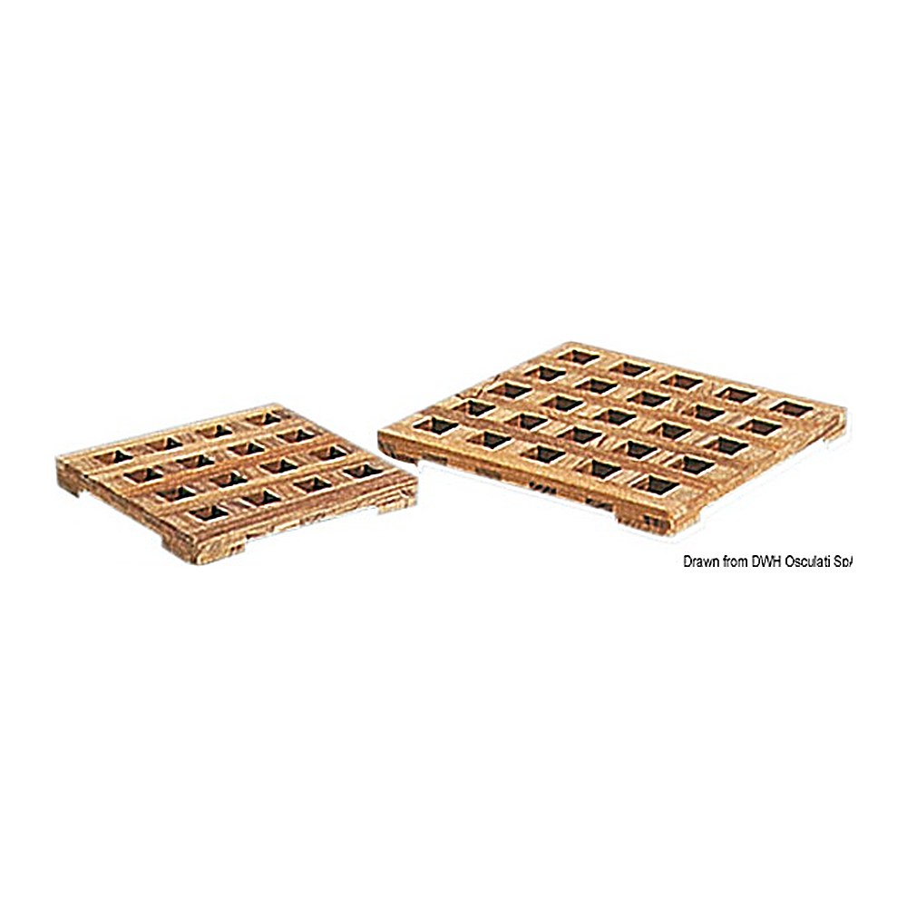 ARC Grating countertop 200x200 mm - foto originale Osculati Srl