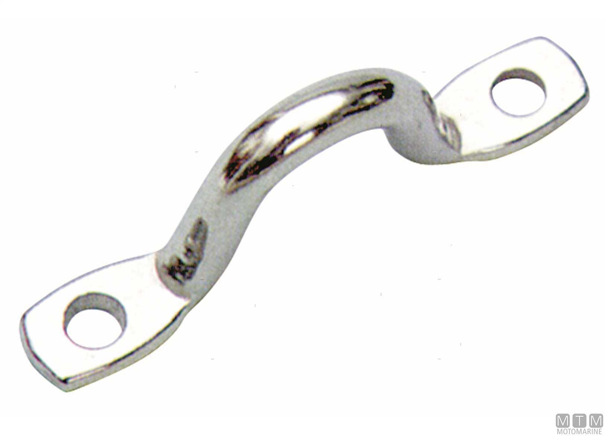 Stainless steel loop L63 mm Ø8 mm AISI 316 - original photo Motomarine Srl