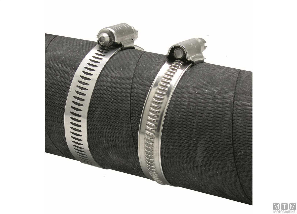 Hose clamp DIN12 12-22 mm stainless steel - original photo Motomarine Srl