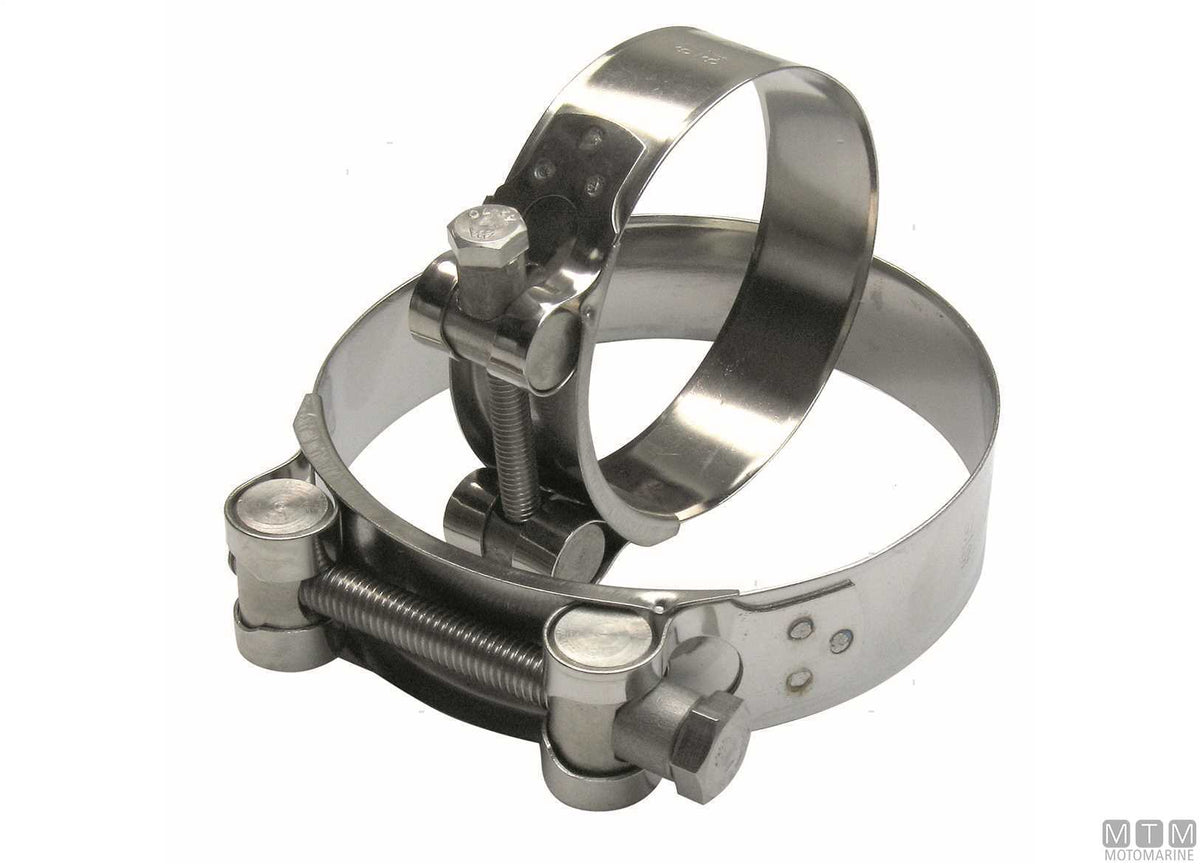 Stainless steel hose clamp 48-51 mm - original photo Motomarine Srl