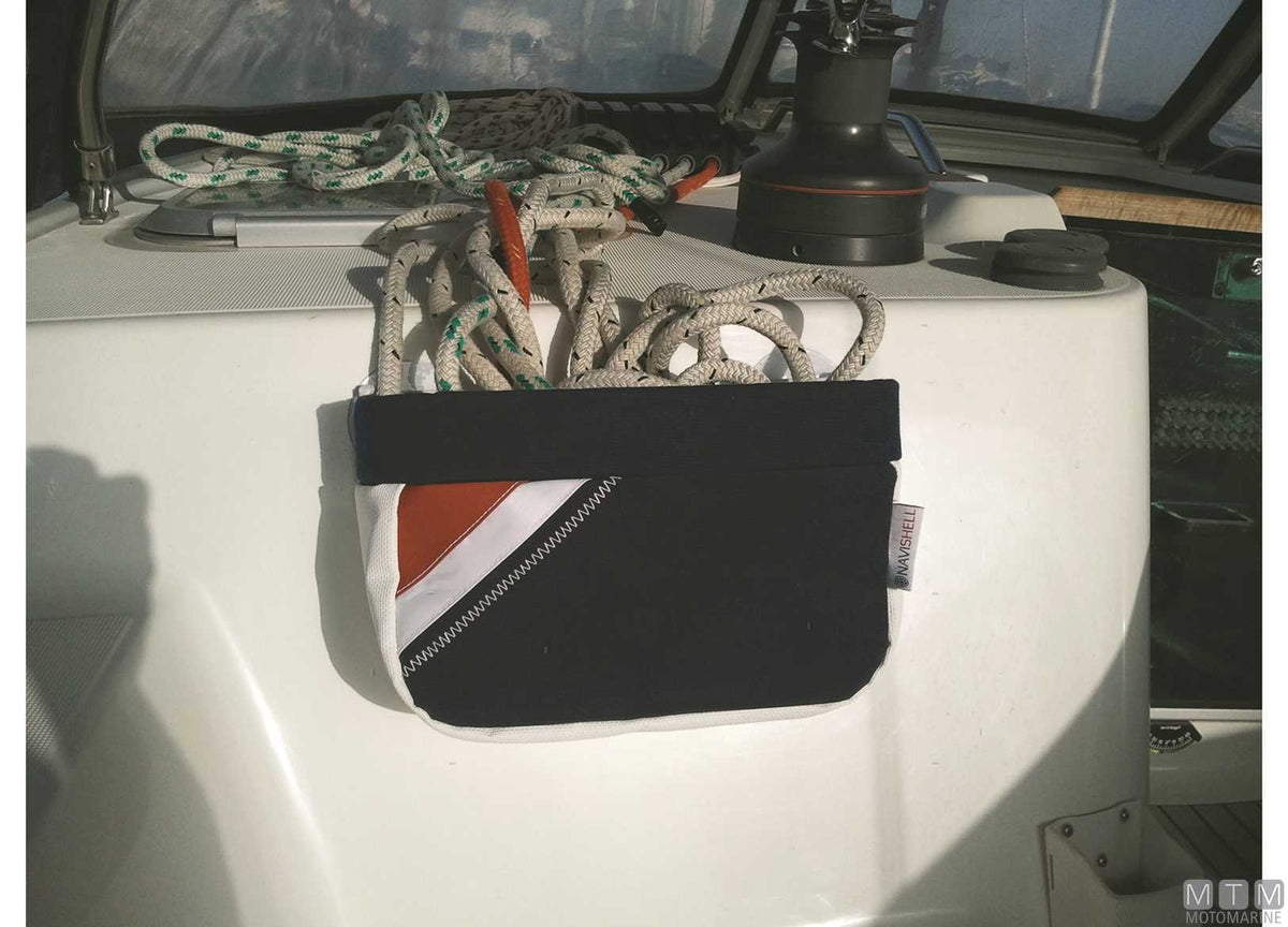 Navishell S rope bag blue - original photo Motomarine Srl
