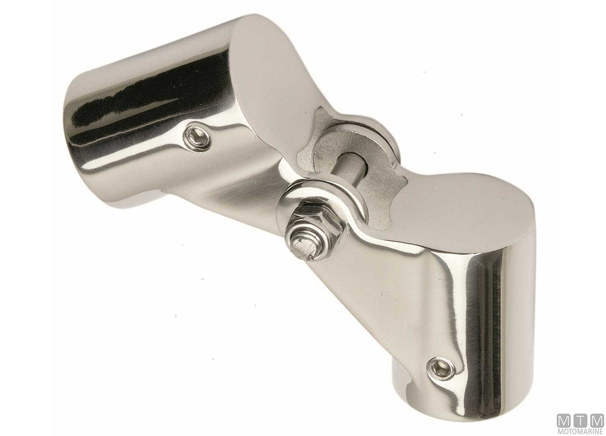 Stainless steel joint for bimini tops Ø25 mm - original photo Motomarine Srl