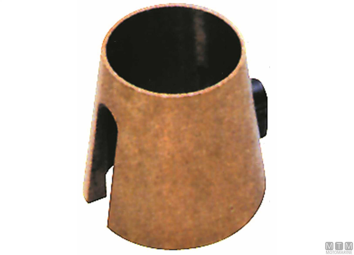 Reducing bushing for steering wheel polished brass - original photo Motomarine Srl