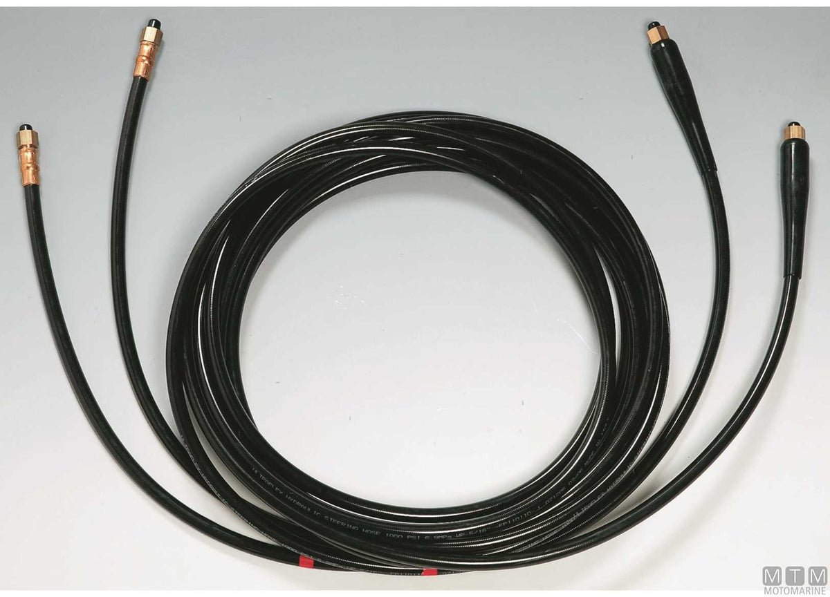 Kit of 2 hydraulic hoses Nautech/Hytech 3 m - original photo Motomarine Srl