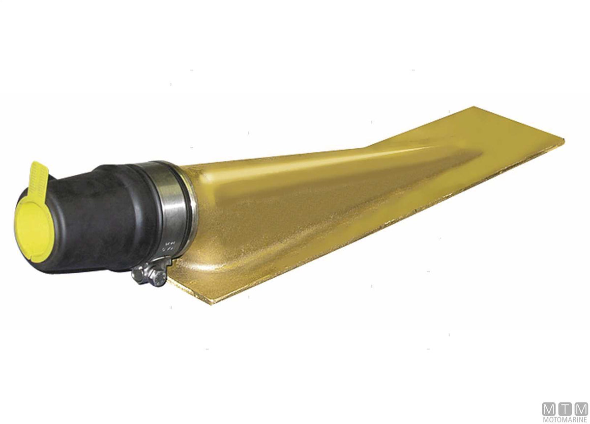 Plate-type seal carrier head for shaft Ø30 mm - original photo Motomarine Srl