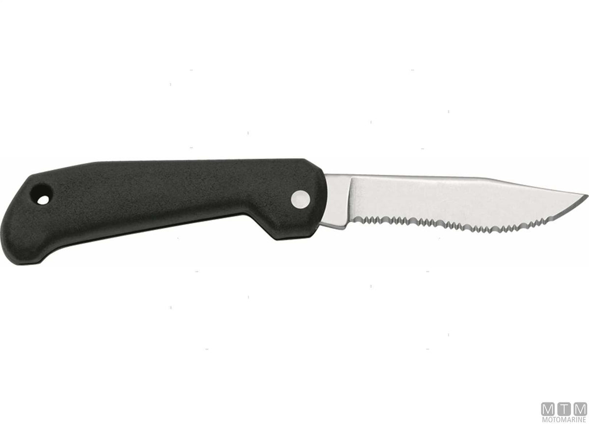 Mac Jack B911-N black folding knife, 8.5 cm blade - original photo Motomarine Srl