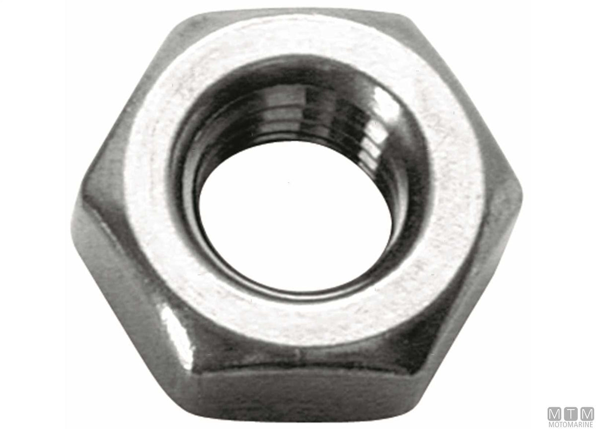 Hex nuts DIN934 stainless steel A2 M12, 50 pcs - original photo Motomarine Srl